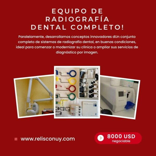 Equipo de Radiografía Dental Completo!