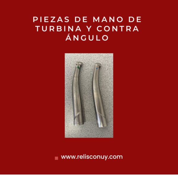 Piezas de mano de turbina y contra ángulo